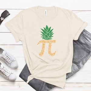Pineapple Pi Day Shirt - Unisex - Cute Pi Day Shirt - Pi Number - Math Teacher - Pi Symbol Shirt - Math Lover Shirt - Mathematic
