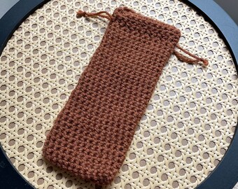 Crochet Glasses Case - Fall Colors