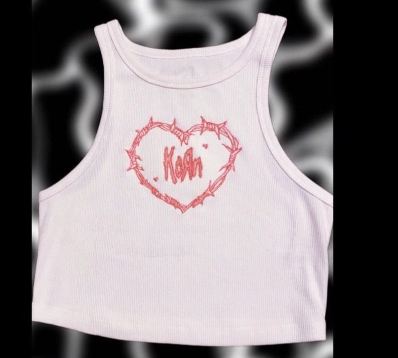 Love KoRn Embroidered Top image 1