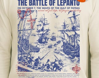 Battle of Lepanto Catholic Streetwear T-Shirt: Christian Design (PNG & SVG)