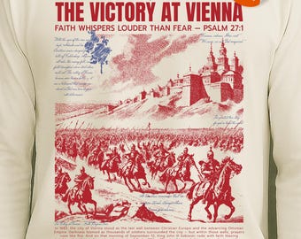 Victory at Vienna Catholic T-Shirt: Christian Streetwear Design (PNG and SVG)