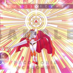 Tapete Gallantmon para Digimon TCG
