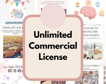 Unlimited Use Therapy License | Counseling Worksheets for Organizations, Practices, Schools | Digital Download Usage Rights