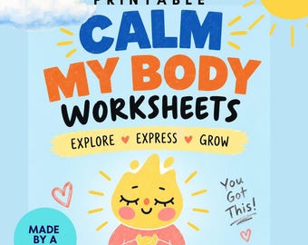 Arbeitsblätter zur Emotionsregulation bei Kindern: Beruhigungs- und Bewältigungsstrategien (PDF)