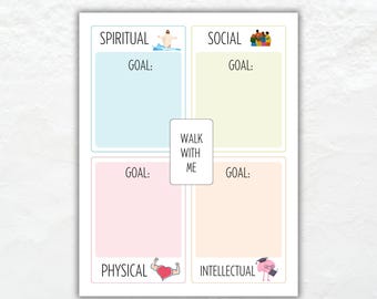 2026 Children and Youth Program Goal Sheet, Youth Program Goal Sheet, Primary Goal Sheet, LDS Goal Tracker Worksheet, Youth Theme Goal Sheet