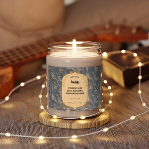 Bridgerton candle, Lady Whistledown,TV show, Gift for Her, Rewatching Favorite Show