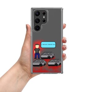 Greedy Elon Clear Case for Samsung®