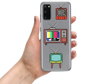 Retro tvs Clear Case for Samsung®