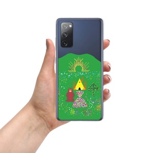 Pixel Midsommar Clear Case voor Samsung®