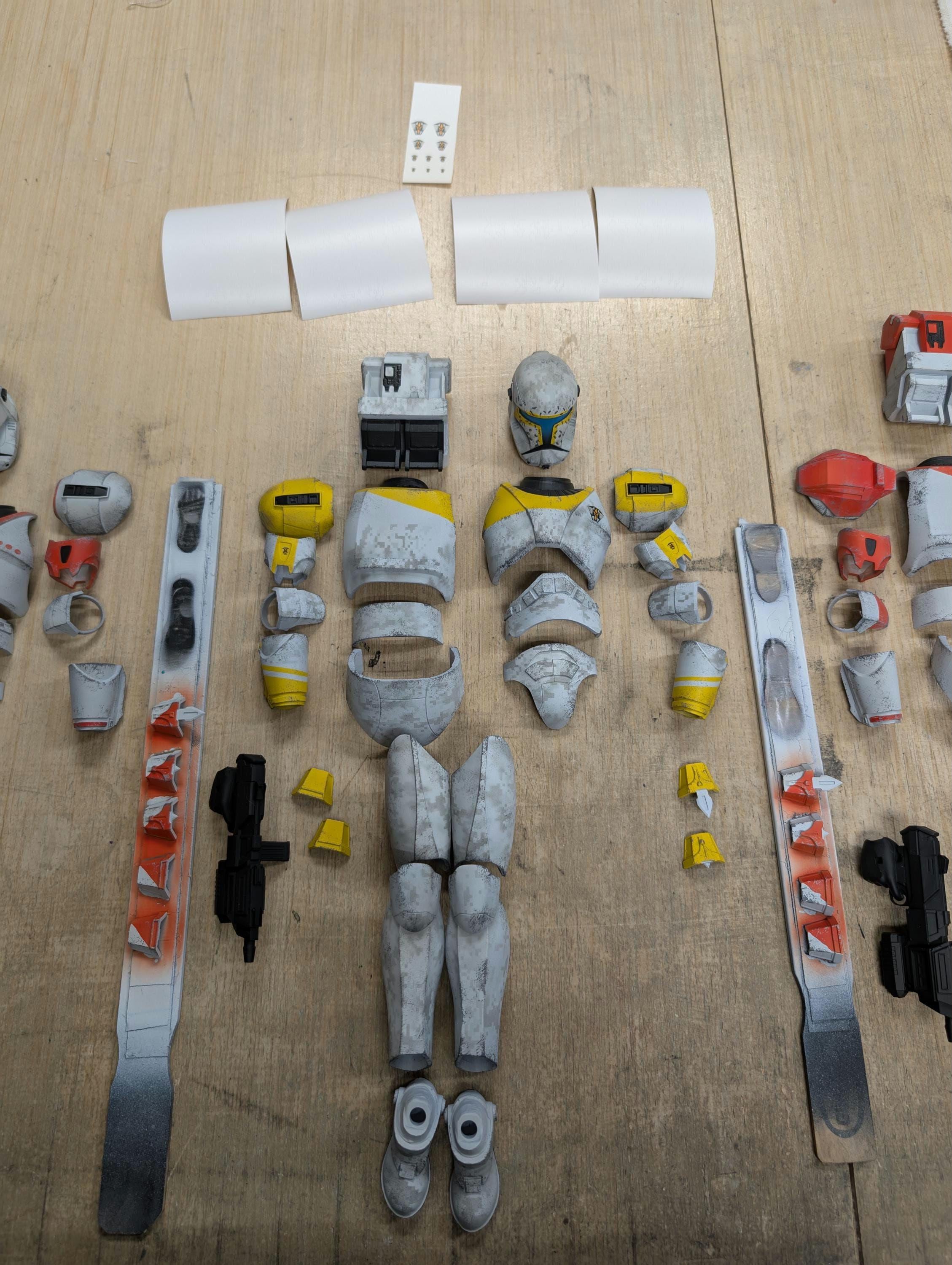 Clone commando armor cosplay - Etsy 日本