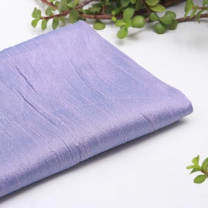 Light Purple Dupioni Fabric, Purple Dupioni Gown Fabric For Dresses By The Yards, Faux Dupioni Silk Fabric, Curtain Dupioni Fabric