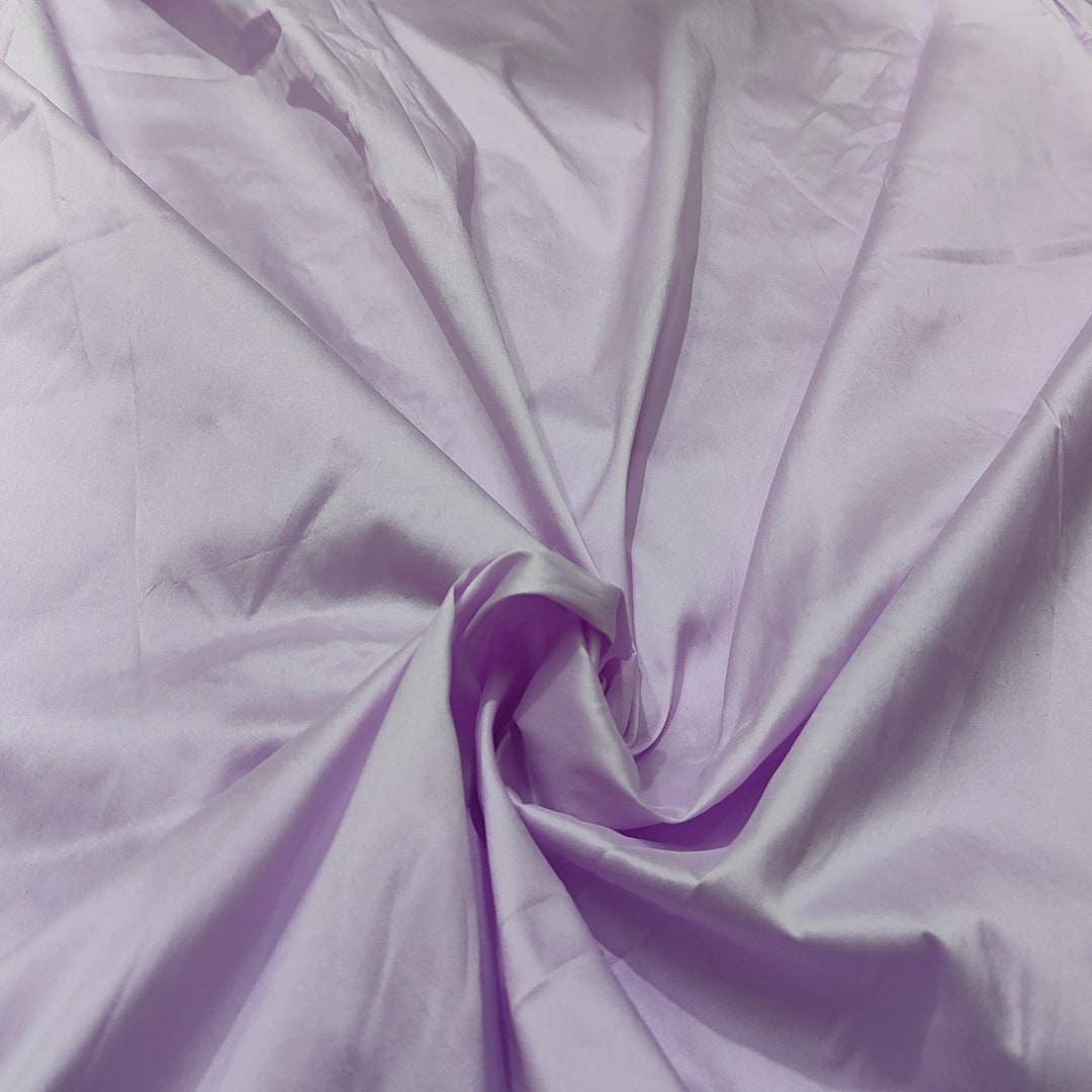 Dusty Lavender Taffeta Silk Fabric