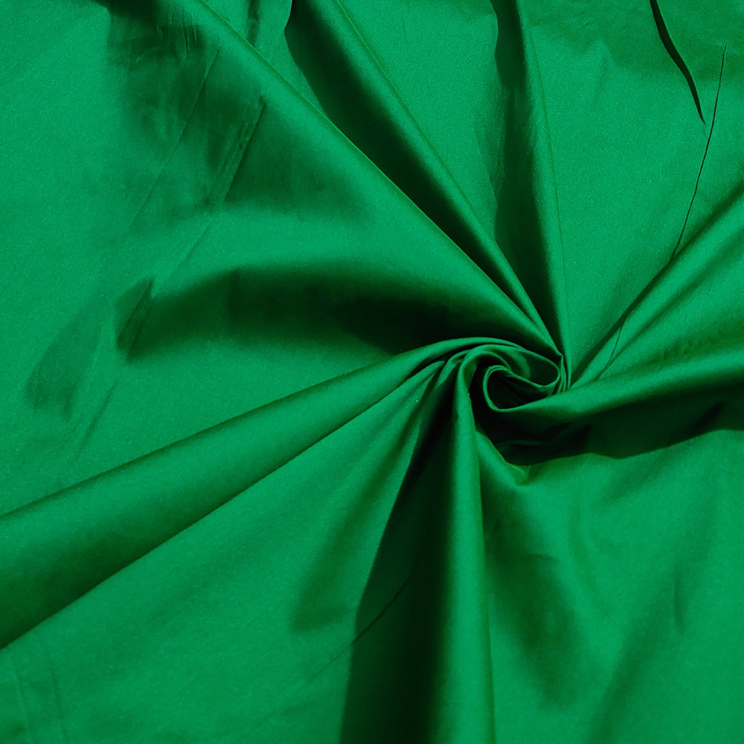 Green Taffeta Fabric, Green Taffeta Gown Fabric for Dresses by the ...