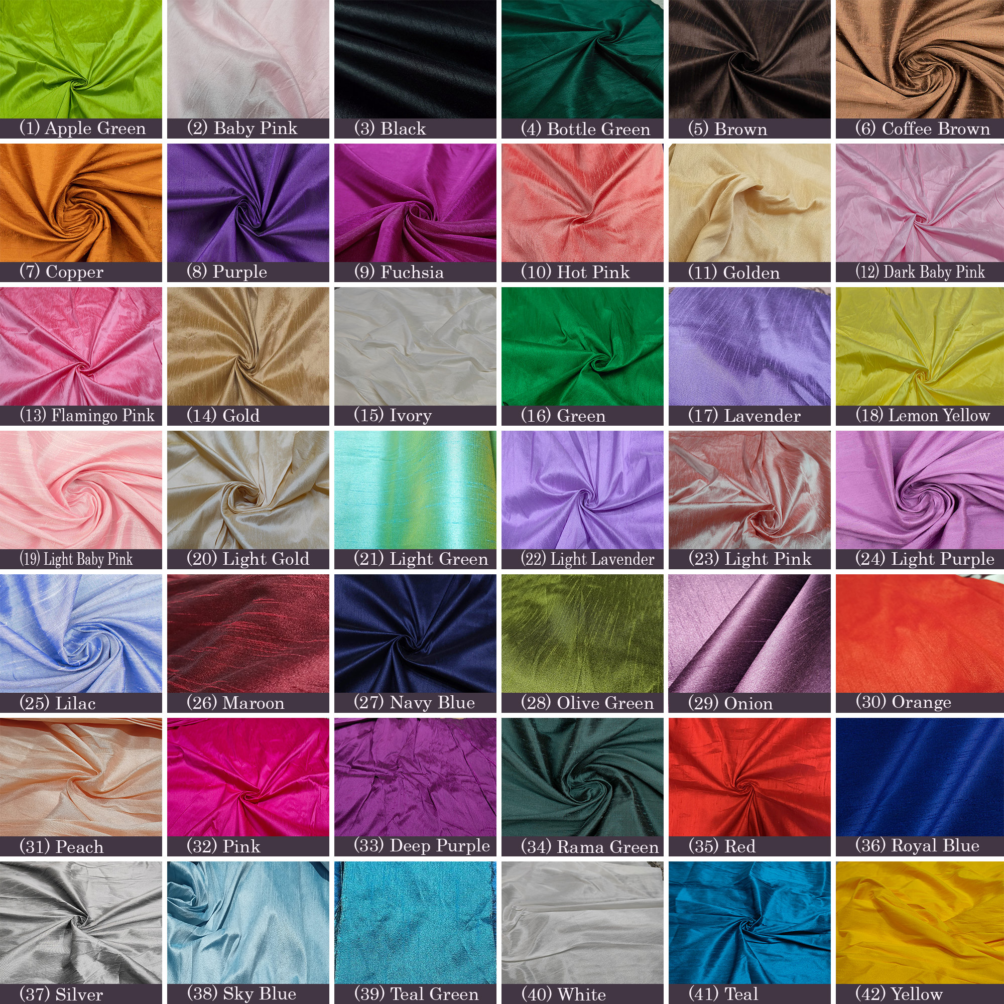 Teal Blue Green iridescent 100% dupioni silk fabric yardage By the Yard 54″  wide raw silk Soie Sauvage lilac purple