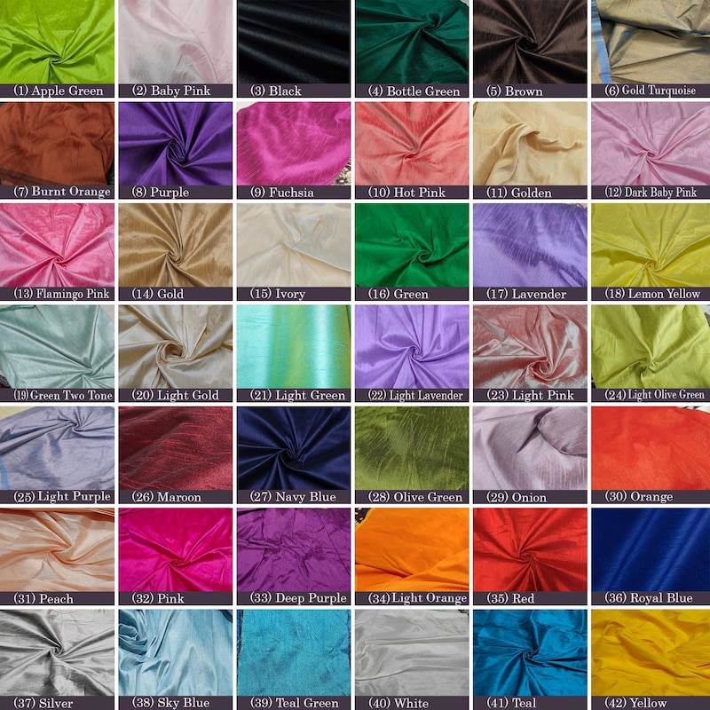 Aquamarine Dupioni Silk Fabric main image 1