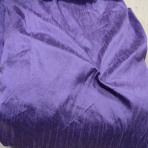 Lavender Dupioni Fabric, Lavender Dupioni Gown Fabric For Dresses By The Yards, Faux Dupioni Lavender Silk Fabric, Curtain Dupioni Fabric