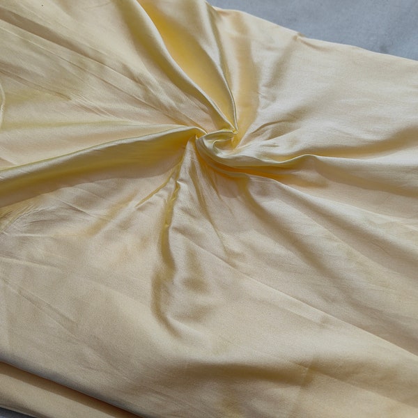 Ecru Light Taffeta Silk Fabric main image 0
