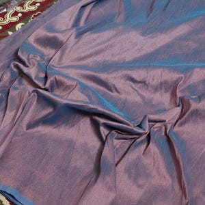 Tela dupioni morada, tela dupioni morada para vestidos por metros, tela de seda dupioni sintética, tela dupioni para cortinas
