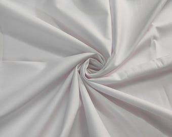 Weißer Baumwollstoff: Reine Baumwolle, 34"Breit, Meterware
