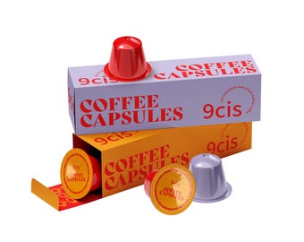 Cápsulas de café 9cis Dunaliella Salina Slim & Glow: mezcla antioxidante rica en betacaroteno para el control del peso y el bienestar