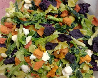 400g Bucket Mixed Veggie Freeze-Dried Dog Treats – 100% Natural Snacks for Digestion & Skin Health