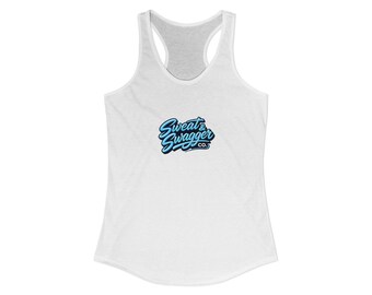 Sweat & Swagger Logo Womens Racerback Tank