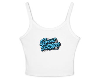 Sweat & Swagger logo tank top