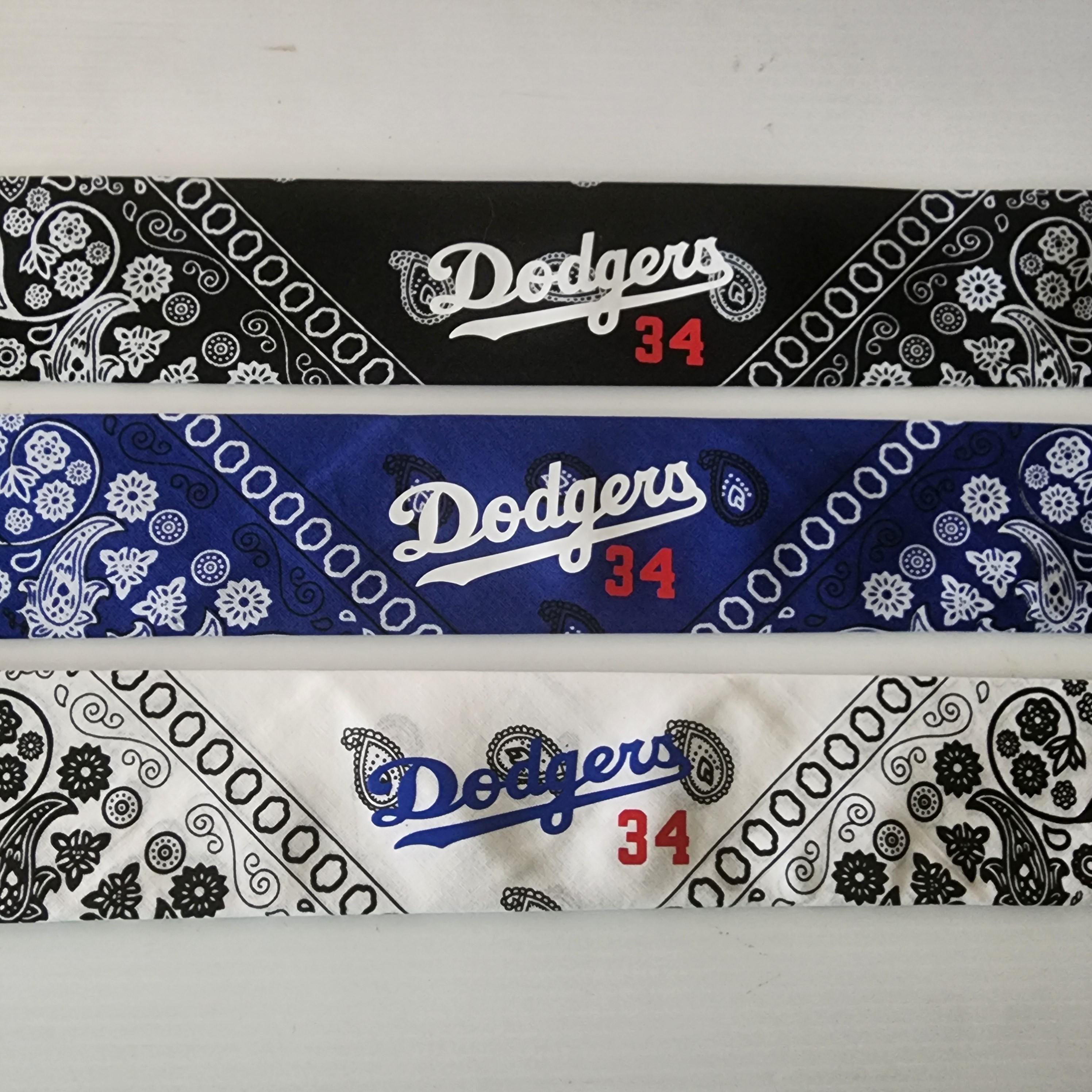 Los Angeles Dodgers ペナント 3枚セット LA Dodgers 34 Bandana - Etsy