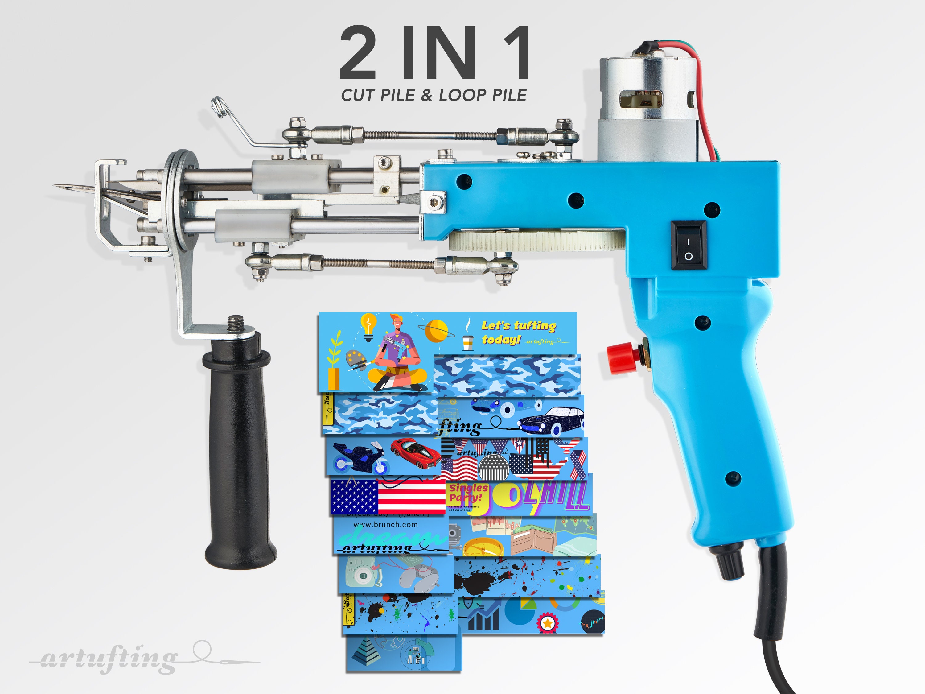 AK-II Loop-Pile Tufting Machine - Tuftinggun – Tuftingshop