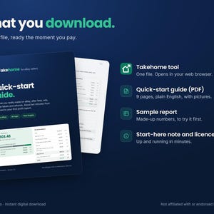 eBay Profit Calculator and Sales Tracker for Resellers, Spreadsheet Alternative, Real Profit After Fees