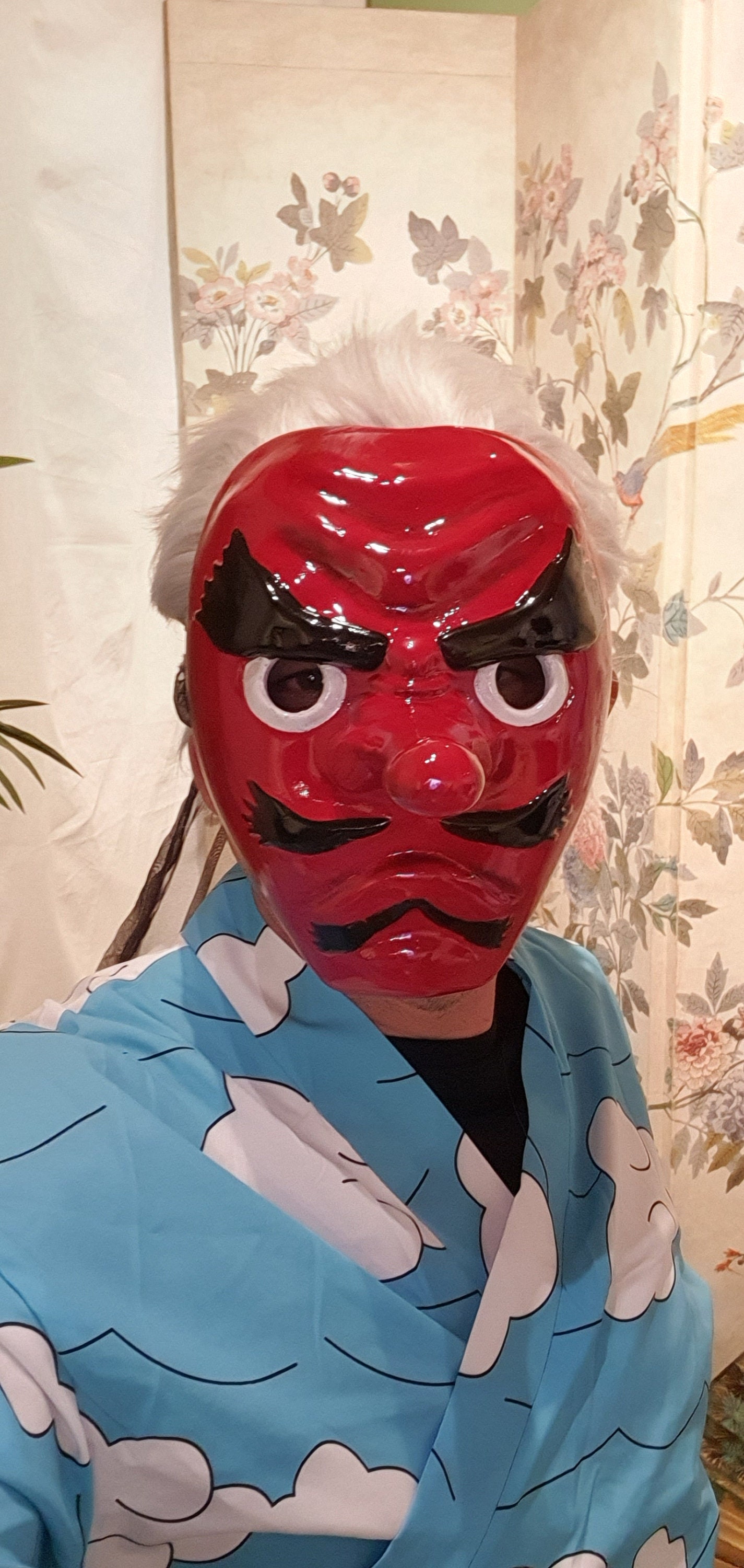 3D file Demon Slayer Hotaru Haganezuka Japan Kabuki Hyottoko Mask