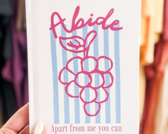 Diario de oración cristiana, cuaderno de estudio bíblico, regalo de fe para mujeres, presente para el bautismo, iglesia, grupo pequeño, crecimiento espiritual, devocional, tapa dura.