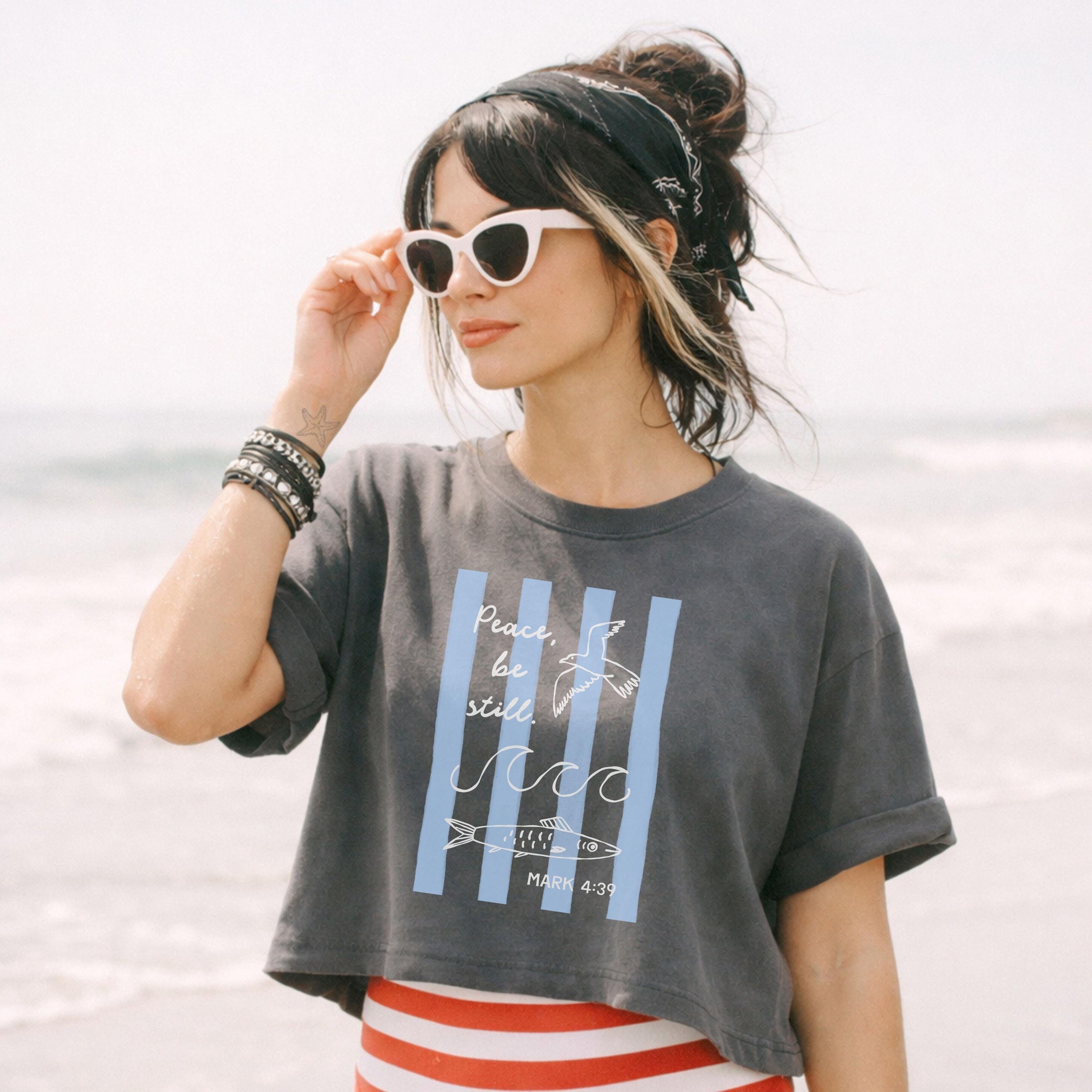 Peace Crop Top - Etsy