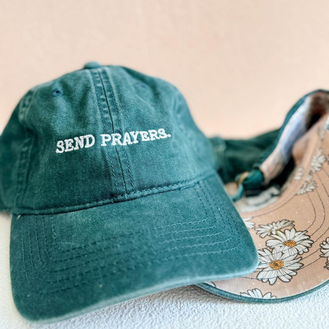 Send Help Cap Christian Hat for Women | Send Prayers Embroidered Faith Hat | Infinity ...