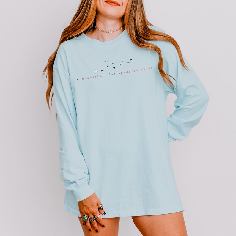 patriotic long sleeve shirt