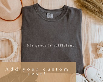 Custom Comfort Colors T-Shirt: Personalized Graphic Tee