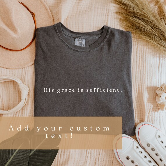 Custom Comfort Colors T-Shirt: Personalized Graphic Tee