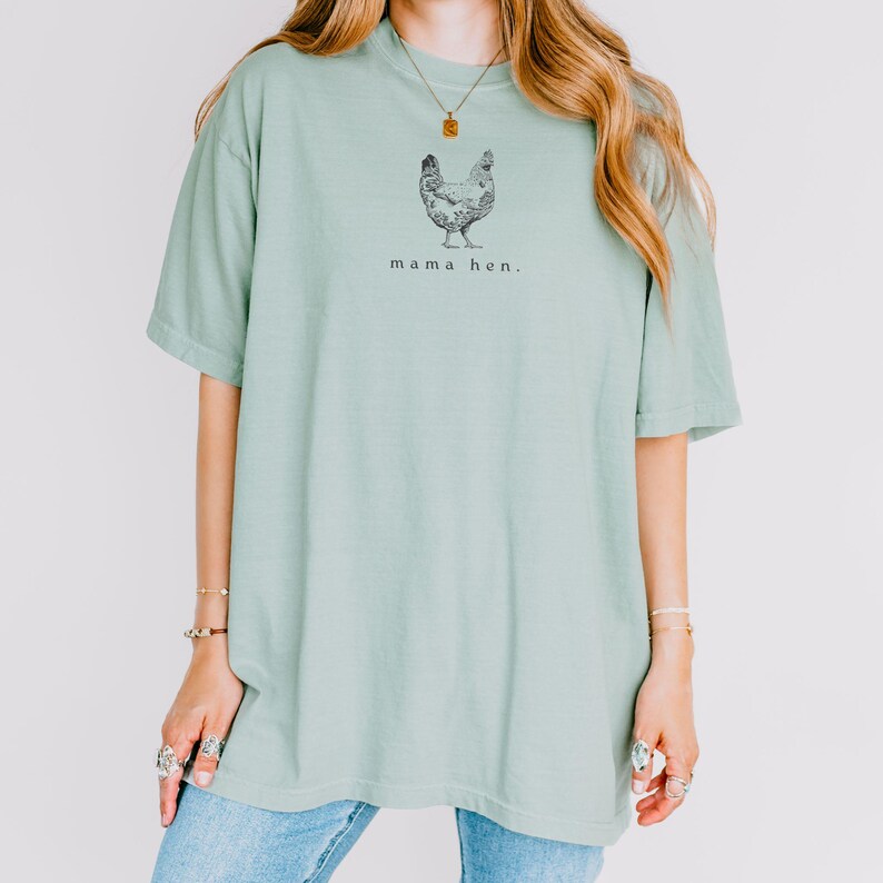 chicken mama shirt, mama hen, homestead mom gift