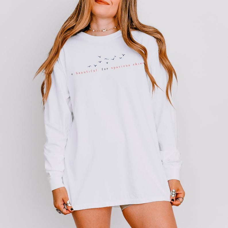 america minimalist lon sleeve