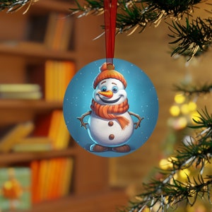 Funny Snowman Christmas Ornaments, Christmas Snowman, Christmas Decoration, Snowman, Christmas Decor, Christmas Gifts, Christmas 3d Ornament