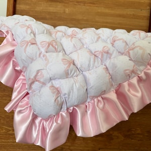 Pink Bows Bubble Blanket