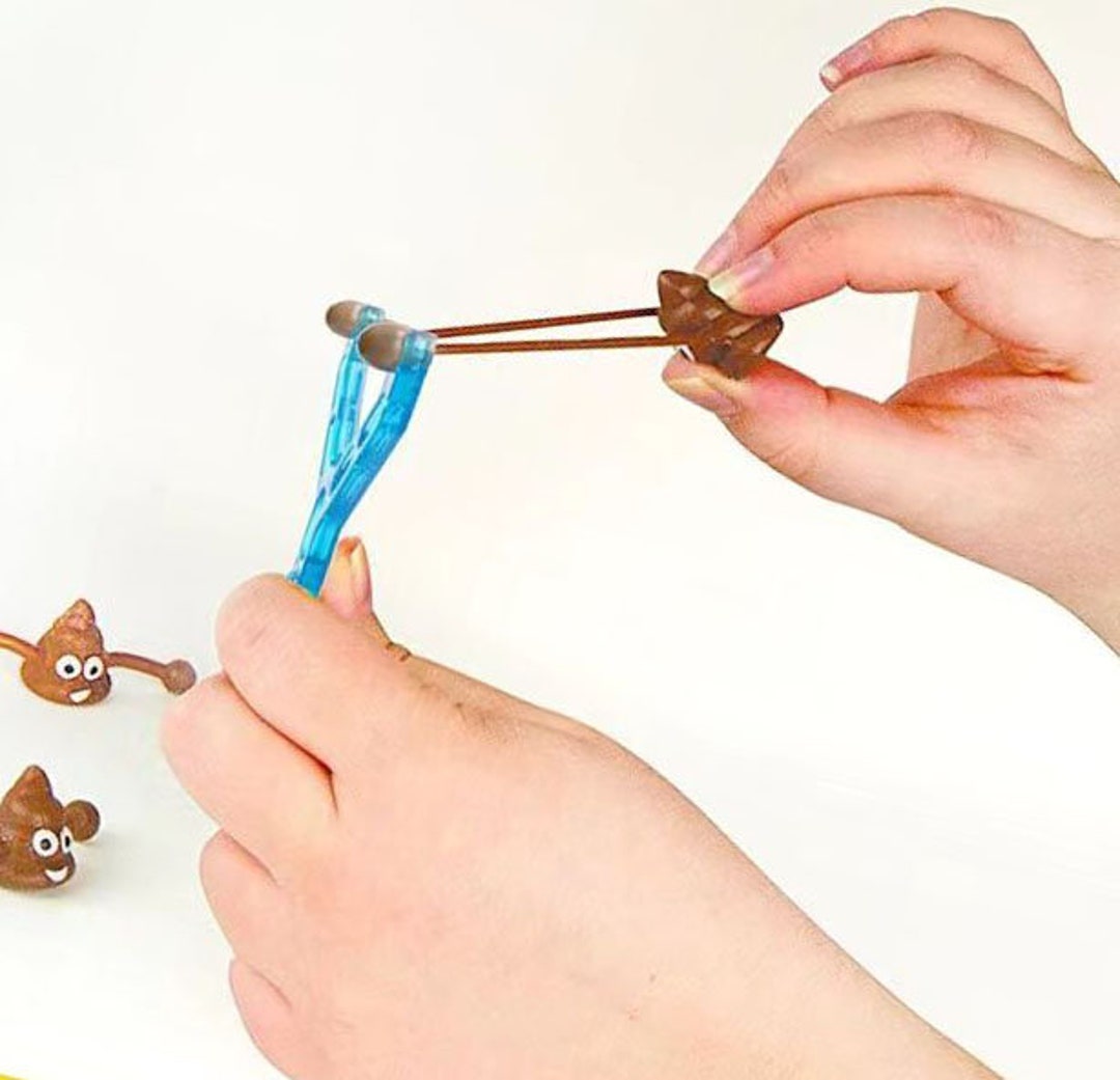 Creative Catapult Poop Slingshot Poop Venting Compulsion Funny Etsy