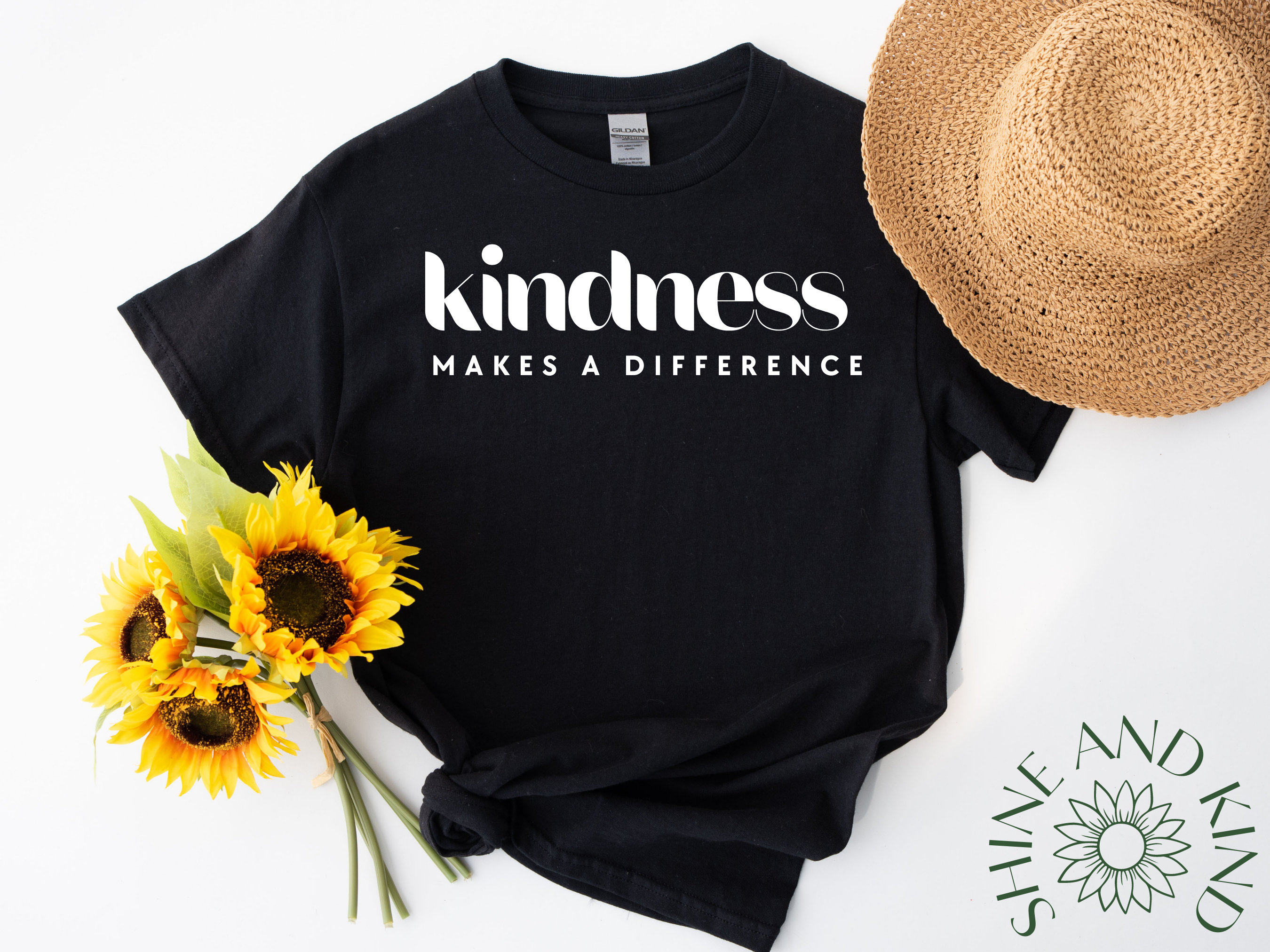 Kindness Makes A Difference SVG Kindness SVG for Kindness T-shirts - Etsy