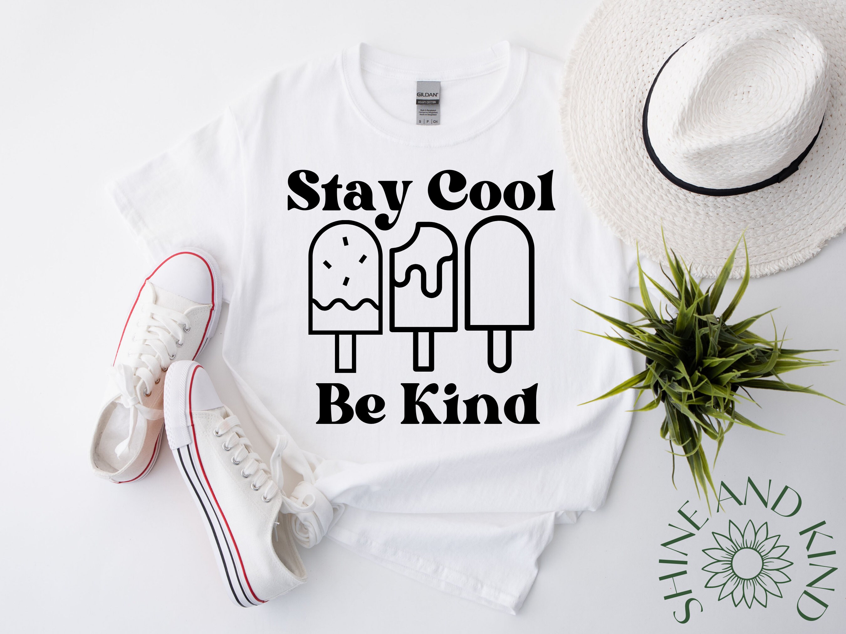 Stay Cool Be Kind SVG Retro Kindness SVG for Kindness T-shirts - Etsy