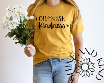 Choose Kindness SVG | Positive Shirt Design (Digital Download)