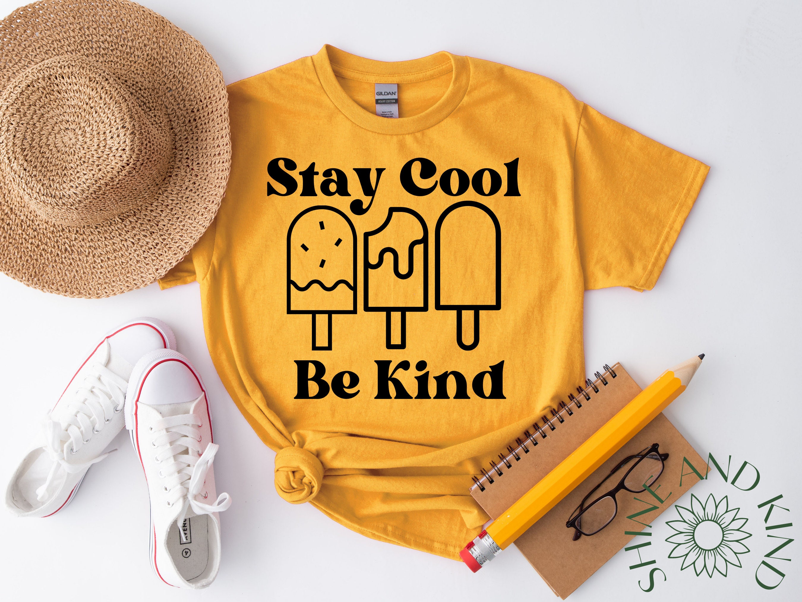 Stay Cool Be Kind SVG Retro Kindness SVG for Kindness T-shirts - Etsy