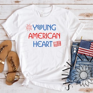 Young American Heart Benson Boone Inspired SVG | Patriotic SVG | American Heart Tour | American Heart SVG