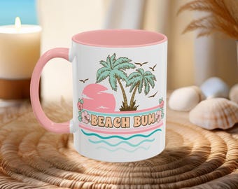 Kubek na kawę „Beach Bum”: zabawny prezent w letnich, oceanicznych klimatach