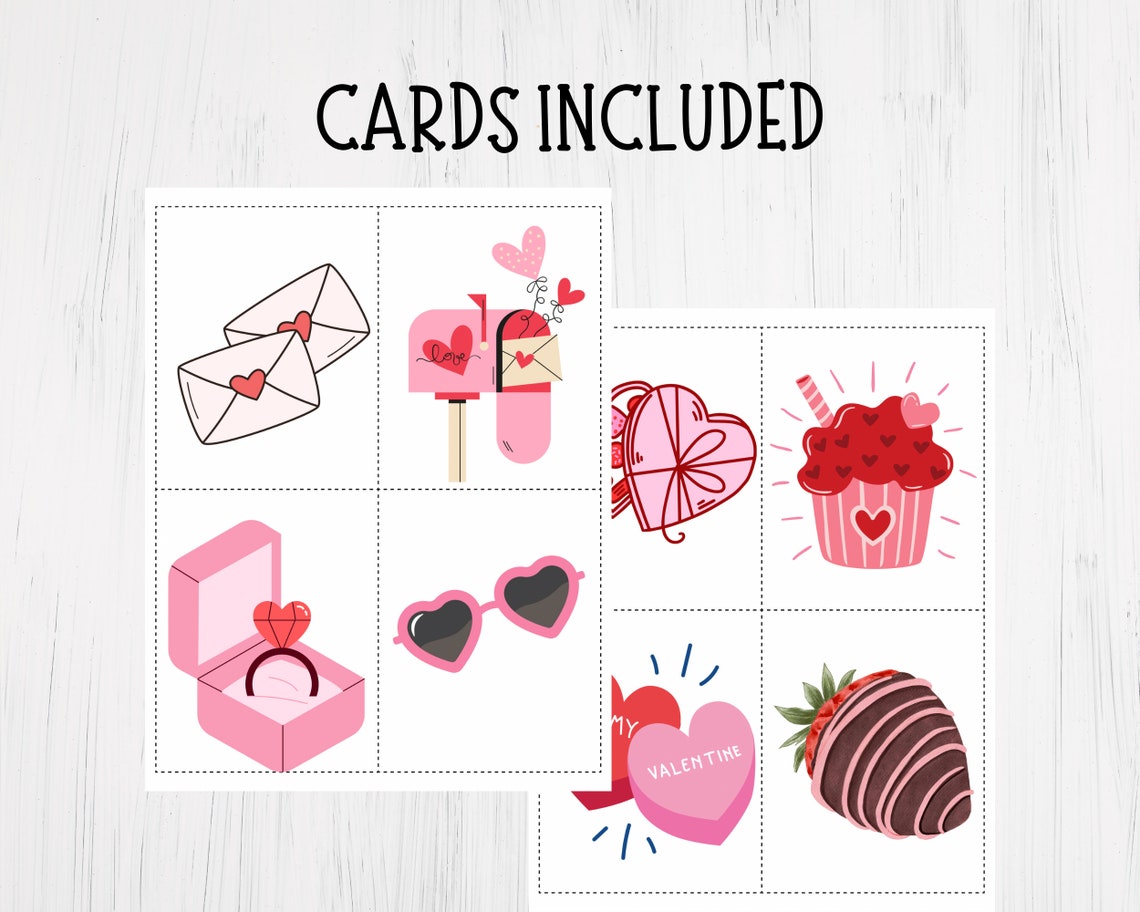 Valentine's Day Scavenger Hunt Printable, Valentine Game for Kids ...