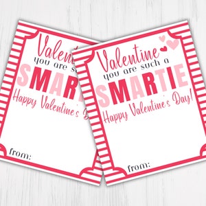 Smartie Valentinstag Tag bedruckbar, Kinder Valentinstag, Schul Valentinstag Karten, Süßigkeiten Valentinstag, druckbare Valentinstag, rot und rosa